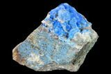 Vibrant Blue, Cyanotrichite Crystal Aggregates - China #146968-1